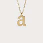 Jewelry Gold-Tone Necklace with polished gold-tone chain