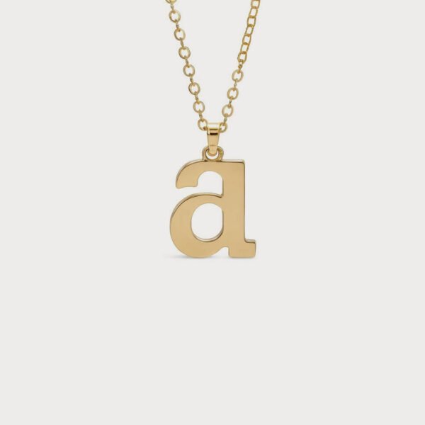 Jewelry Gold-Tone Necklace with polished gold-tone chain