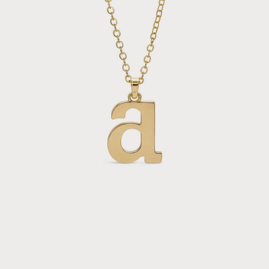 Jewelry Gold-Tone Necklace with polished gold-tone chain