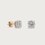 22K Gold-Plated Stud Earrings