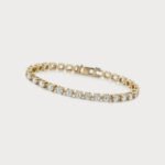 Vince Silver-Tone CZ Bracelet with cubic zirconia stones