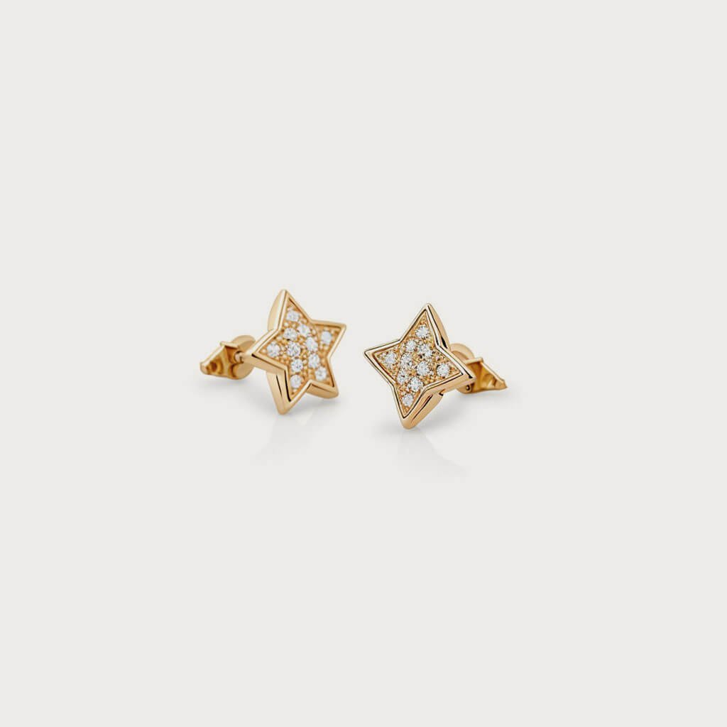 Trumium Sterling Silver Earrings with polished sterling silver finish