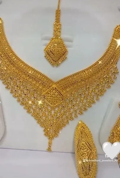Bridal Gold Jewelry Set