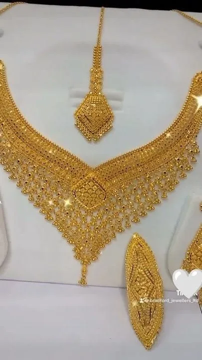 Bridal Gold Jewelry Set